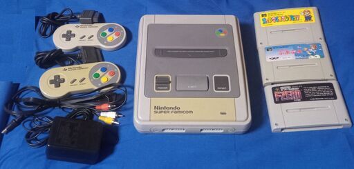 スーパーファミコン本体一式　名作ソフト3本セット　動作確認済