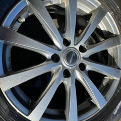 値下げ中！スタッドレスタイヤ、ホイール4本セット225/65R17の画像