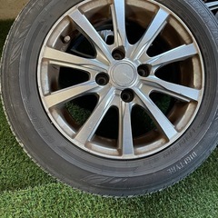 夏用タイヤホイールの画像