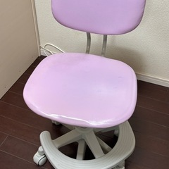 コイズミ　勉強机　かわいい　ラベンダー　女の子の画像