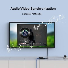 最終価格！HDMIエクステンダー　延長器　送受信機　196ft/60m CAT5/6の画像