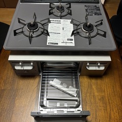 ビルトインガスコンロ リンナイ製 新品未使用 都市ガス用