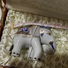 ゾウさんのインテリア小物の画像