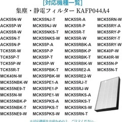 決まりました！【週末限定大特価！】1500円→1000円ダイキン DAIKIN 空気清浄機用交換フィルター 集塵フィルター 互換の画像