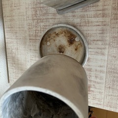 グレー　おしゃれ植木鉢の画像