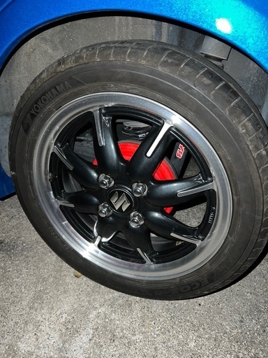 アルト　ターボRS 純正15インチ　国産タイヤ4本