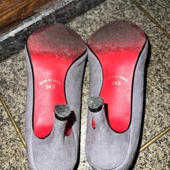 【美品】パンプス　ヒール　24.5の画像