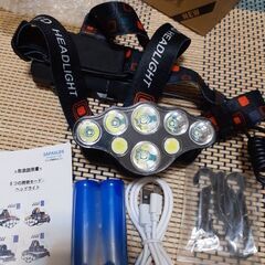 充電式ヘッドライト