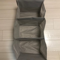 吊り下げ収納ボックス3段