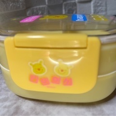 新品未使用非売品ディズニープーさん2段ランチボックスの画像