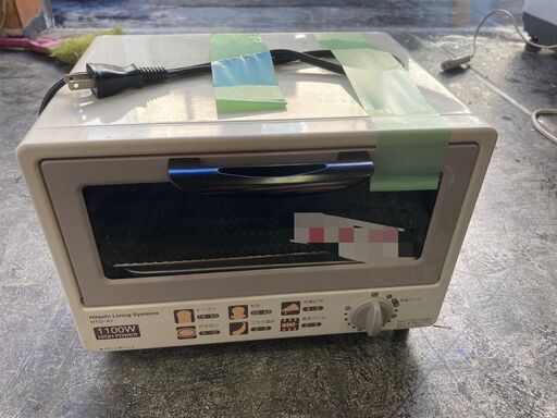☆中古￥1,500！HITACHI　オーブントースター　家電　HTO-A1型　2012年製　【BK165】
