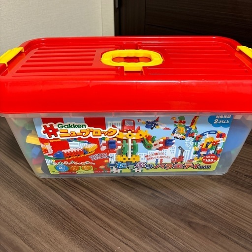 GakkenニューブロックたっぷりバラエティBOX