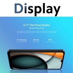 XIAOMI Global Version Mi Redmi A3スマートフォンの画像