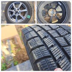 15インチアルミホイール　165/60r15の画像