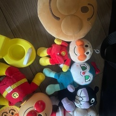 アンパンぬいぐるみ、アンパンマンお世話セットの画像