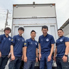 広島市中区にて商業施設からの搬出作業！の画像