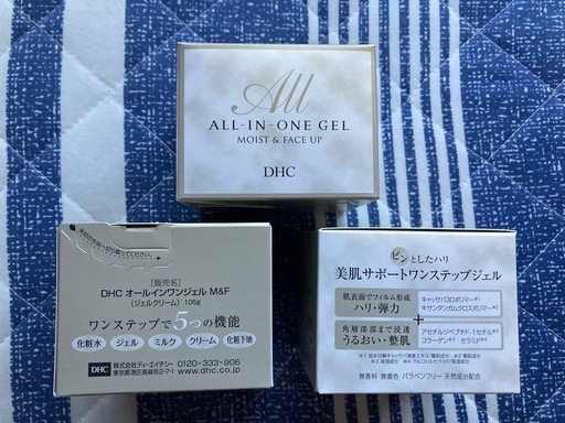 新品未使用未開封 DHC  オールインワン　M\u0026F ジェルクリーム　105g 3個