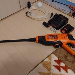 値下げ！ブラックアンドデッカー 高圧 ハンディウォッシャー 電動工具 エア工具 高圧洗浄機 BCPC18D1の画像