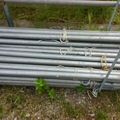 農用パイプ、1本５０0円の画像