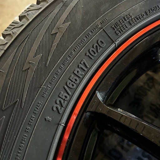最終値下げ‼️?４本セット?　スタッドレス　 17インチ　タイヤ　ホイール　G-SPEED