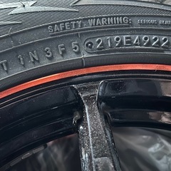 最終値下げ‼️🛞４本セット🛞　スタッドレス　 17インチ　タイヤ　ホイール　G-SPEEDの画像