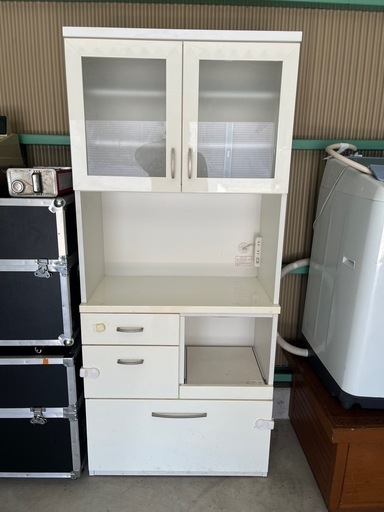 キッチンボード白中古\n