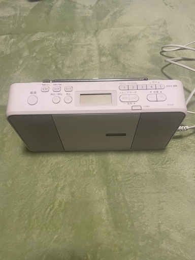 CDラジオプレーヤー　東芝TY-C250  2023年製\n