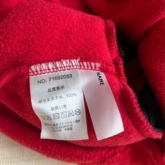 値下げしました！ワンコイン！ベビー用　サンタ服の画像