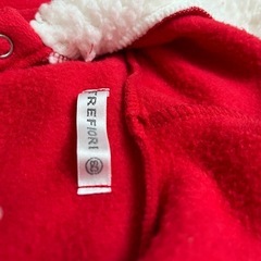 値下げしました！ワンコイン！ベビー用　サンタ服の画像