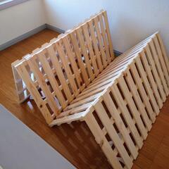 シングル 4つ折り桐すのこベッド(CP4)

の画像