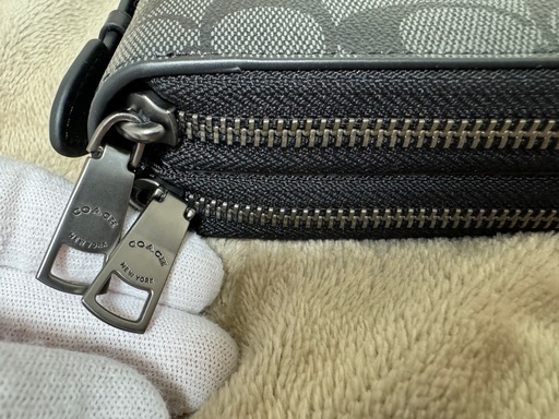 コーチ COACH 長財布 F93504 ダブルジップ セカンドバッグ