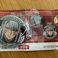 新品　未開封品　缶バッチ　マッシュル　アビス
