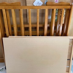 ベビーベッド　90×60の画像