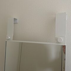 IKEA 　ドア掛けミラー　GARNESの画像