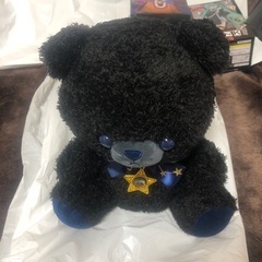 星のくまさん　おおきめ　やぎ座　ブラックの画像