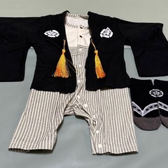 袴風ロンパース くつ下セット