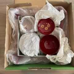 お食い初め漆塗りお膳セット　男の子用