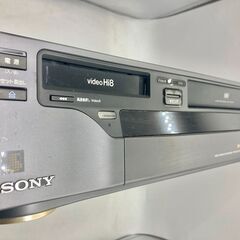 SONY 高画質 VHS & Hi8 ビデオデッキ WV-H2【223】の画像