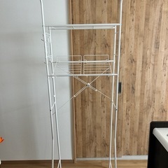 洗濯機収納　ランドリーラック　の画像