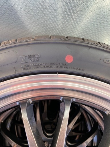 美品！195/45r16 サマータイヤ✖️16インチホイール4本セット　エスホールドs8m