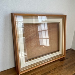 木製の額縁　無料で差し上げます