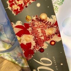 クリスマスツリー🎄オーナメント付🎀ホワイト☁️の画像