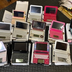 未使用、展示品　シャープ12個まとめて電子辞書Brainブレーン