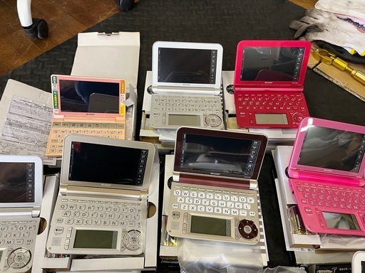 未使用、展示品　シャープ12個まとめて電子辞書Brainブレーン