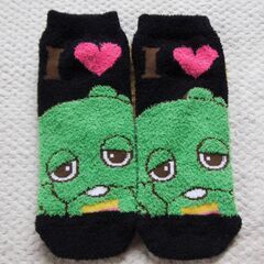 ガチャピン温かソックス　新品