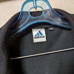 adidas　ジャージ上下　150の画像