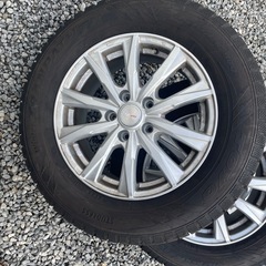 スタッドレス215/65R16 アルミホイール3本セット※⚠️3本です。バラ売り可
の画像