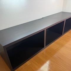 IKEA テレビ台、BESTÅ ベストー、ブラックブラウン