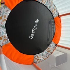 室内子供用トランポリン ハンモック ぶら下がりの画像