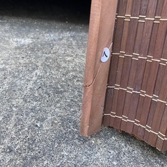 ブラインド　葦簀風　カーテン①の画像
